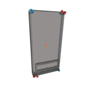   Hensel Mi-2431 fedél, átlátszó, 1db MiKL12 csapófedéllel, 300x600mm szekrényekhez