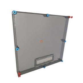   Hensel Mi-2861átlátszó, 1db MiKL12 csapófedéllel, 600x600mm szekrényekhez