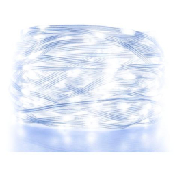 Kültéri DOT LED-es fényfüzér, hidegfehét, 8+4 program