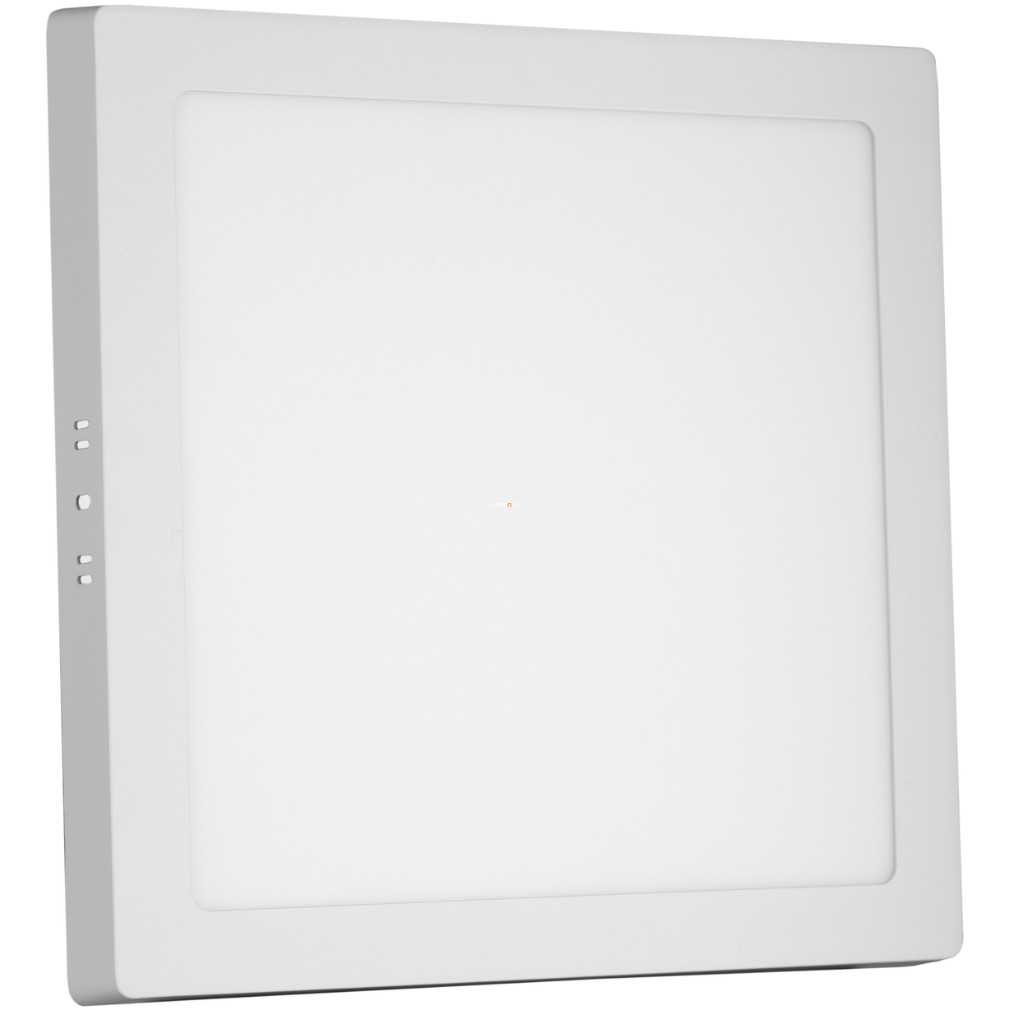 Mini LED panel 24W melegfehér fényű, szögletes, alumínium