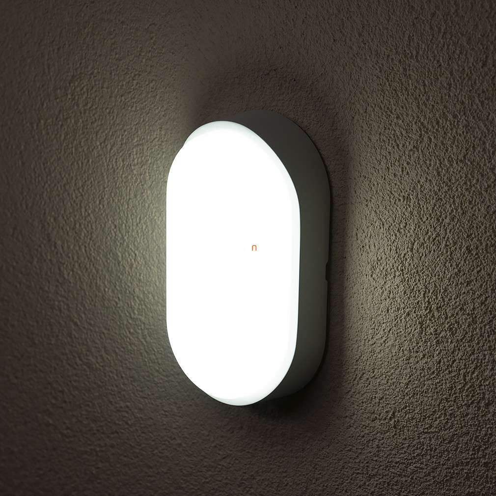Ovális fali LED lámpa, fehér színben (Titania-O)