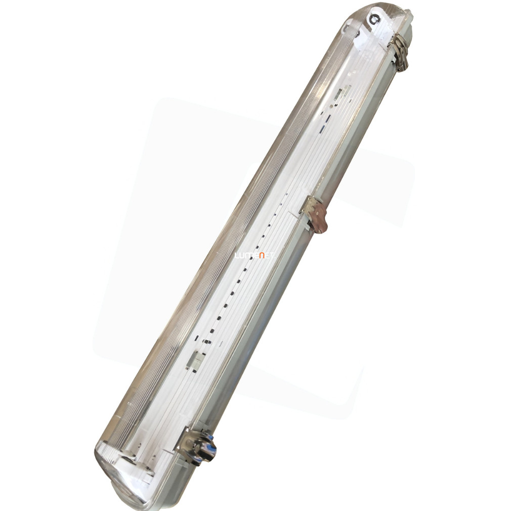 Avide por és páramentes lámpatest 1XT8 LED fénycsőhöz, fényforrás nélkül 1200mm