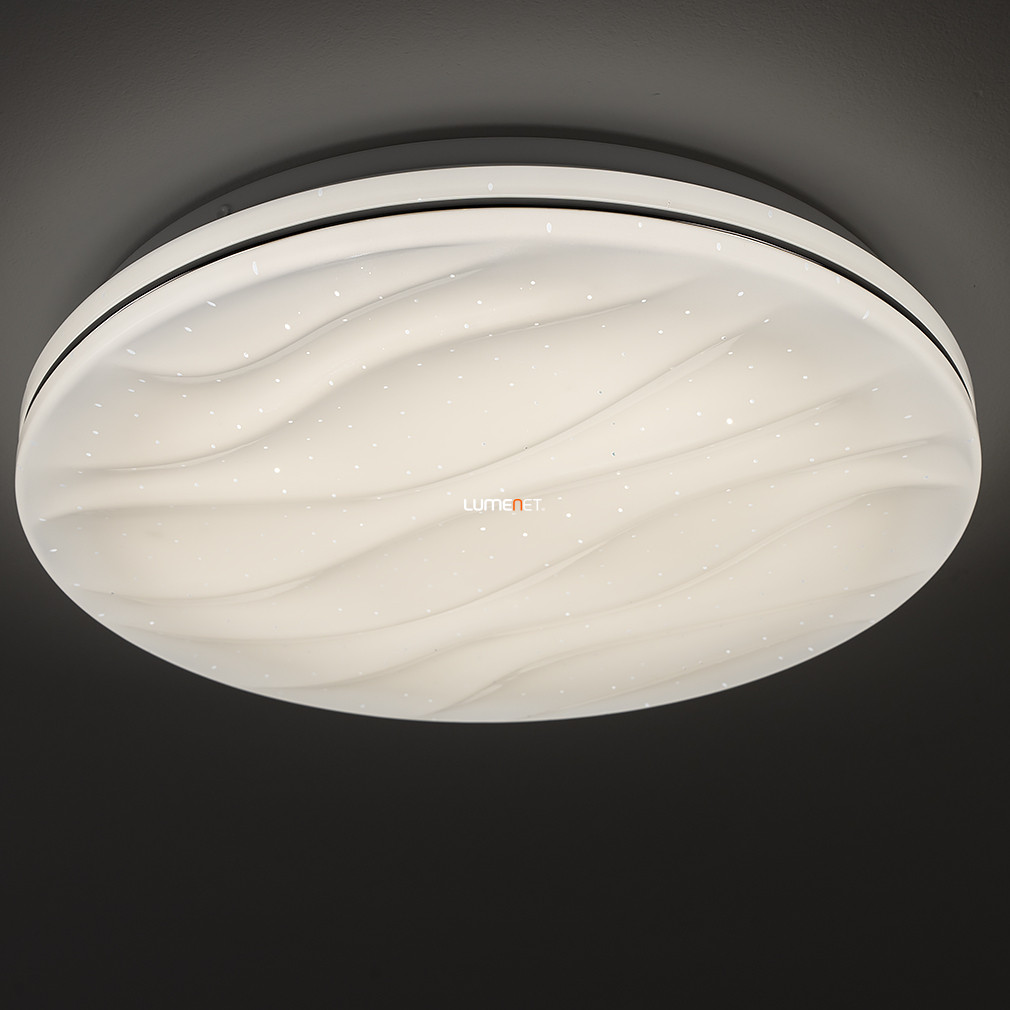 Mennyezeti LED lámpa hullámos felület kialakítással, 33 cm (Selene)
