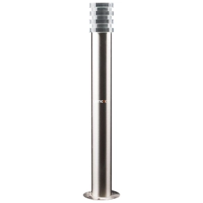   Kültéri LED állólámpa nikkel színben, 50 cm, melegfehér - Sunset Avide AOLPL-SUN-WW-SN