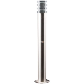   Kültéri LED állólámpa nikkel színben, 50 cm, hidegfehér - Sunset Avide AOLPL-SUN-NW-SN