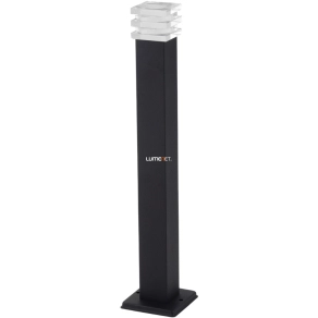   Kültéri LED állólámpa fekete színben, 50 cm, melegfehér - Solana Avide AOLPL-SOL-WW-B