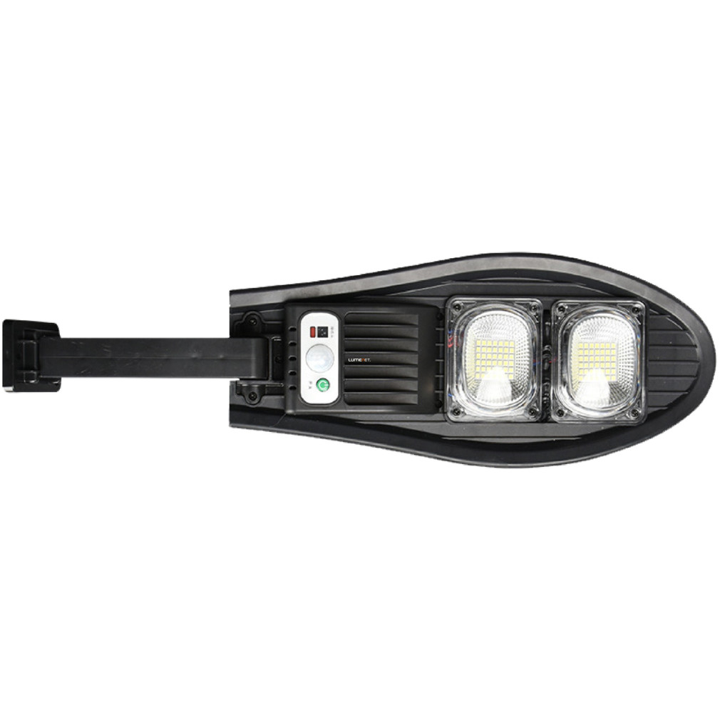 Napelemes utcai LED lámpa távirányítóval, mozgásérzékelős, 500lm