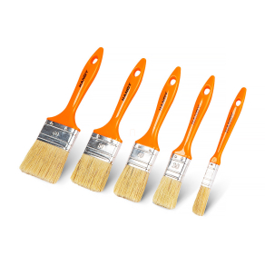 Festőecset szett, műanyag - 5 db / csomag - 20 - 60 mm