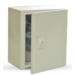   Fém elosztószekrény szerelőlappal 300x250x200mm - MB-3025D200-SDL Skybox SKY129