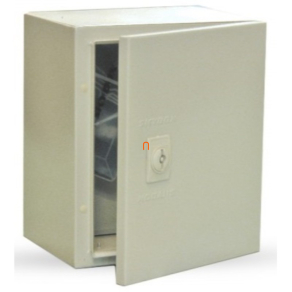   Fém elosztószekrény szerelőlappal 400x300x200mm - MB-4030D200-SDL Skybox SKY131