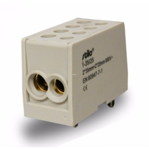   Stilo fővezeték sorkapocs 2x 35/2x25mm2 szürke HLAK 35-1/2 - STI287