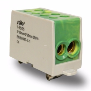   Stilo fővezeték sorkapocs 2x 35/2x25mm2 z/s HLAK 35-1/2 - STI289