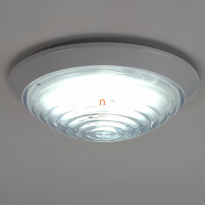   Lámpatest, kerek, világos, 2D 38W, IP54, EVG, - Gaby deLux DEL452