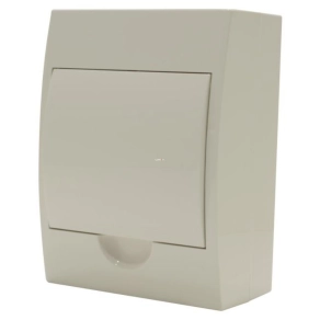   Stilo kiselosztó falonkívüli 1/ 6 teli ajtóval IP30 PE/N sínnel - STI467