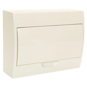   Stilo kiselosztó falonkívüli 1/12 teli ajtóval IP30 PE/N sínnel - STI469