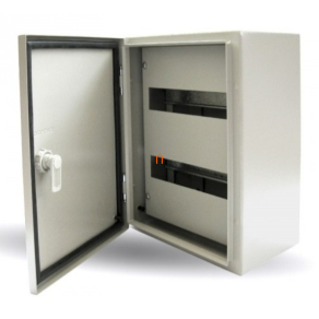   Fém kismegszakító szekrény 24 modulos, 2 soros, maszkolt 400x300x200mm - MC-4030D20R2-SDL Skybox SKY509