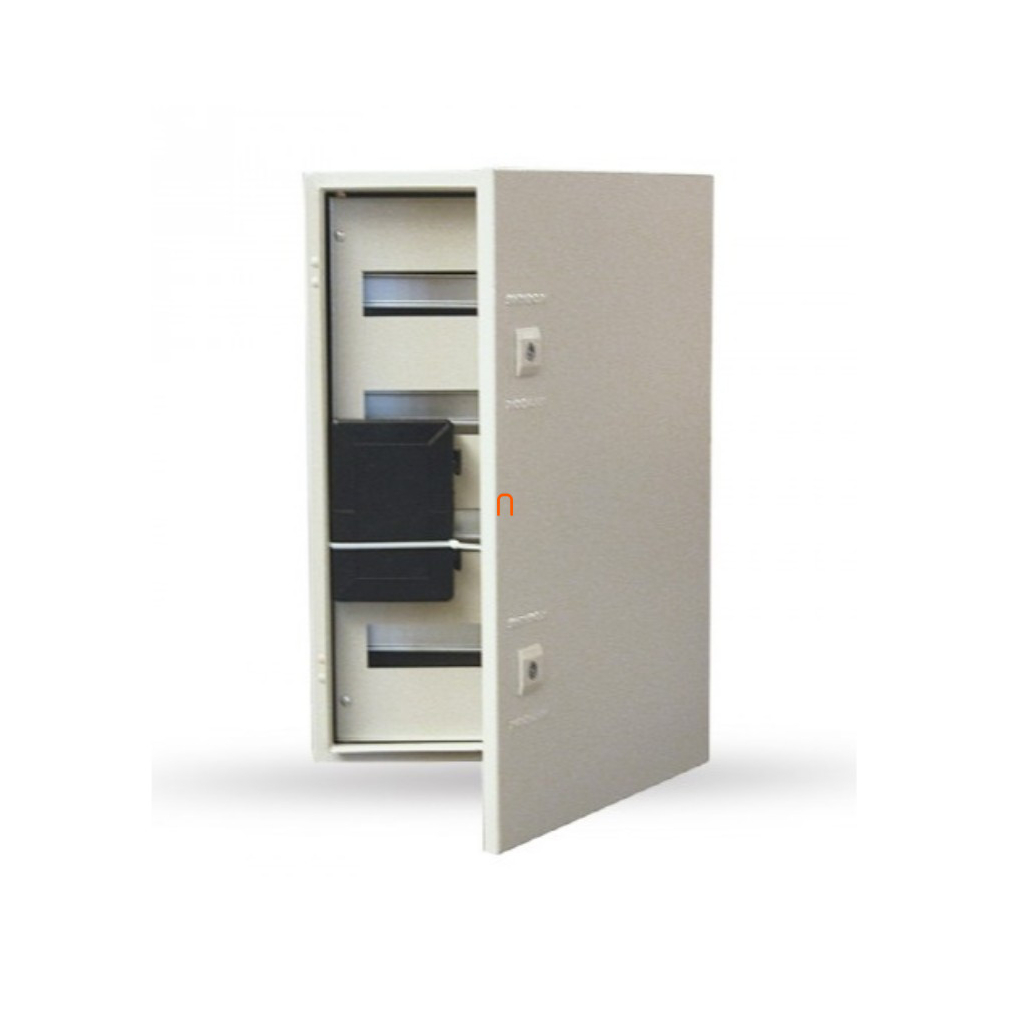 Fém kismegszakító szekrény 135 modulos, 5 soros, maszkolt 800x600x260mm - MC-8060D26R5-SDL Skybox SKY512