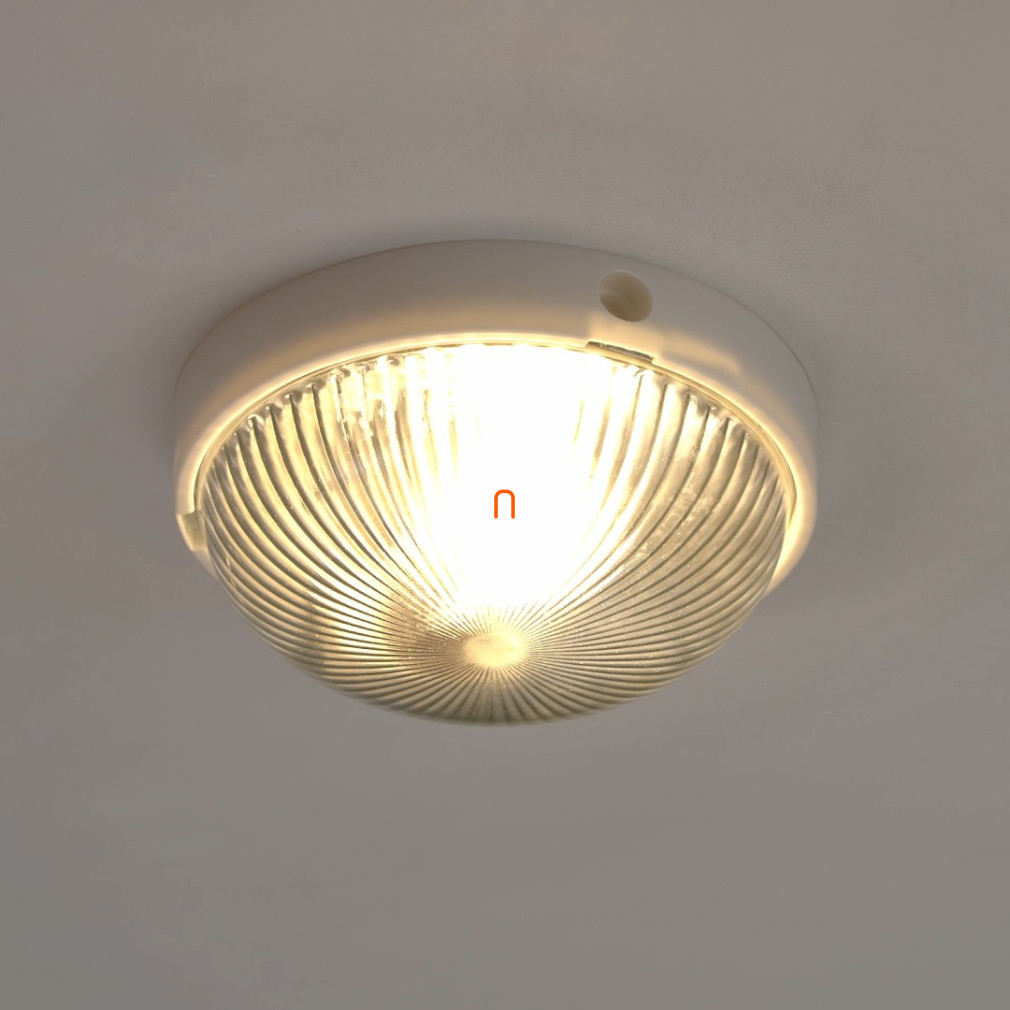 Lámpatest, kerek, világos,100W, IP44 - Suzy deLux DEL619