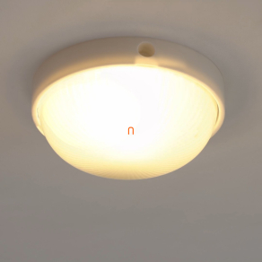 Lámpatest, kerek, opál,100W, IP44 - Suzy deLux DEL620