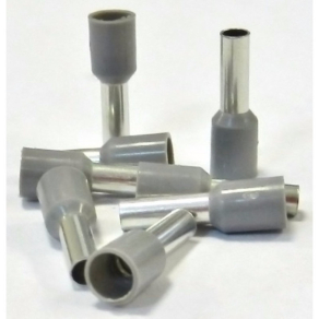 Stilo érvéghüvely szigetelt 4,0/ 9 szürke - STI742