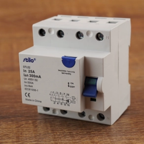Stilo Fi relé 4P 25A 300mA A típusú - STI798