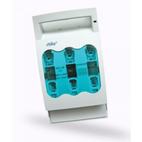   Stilo szakaszoló biztosíték vízszintes 00-160A, szerelőlapra, M8 csatlakozás - STI812