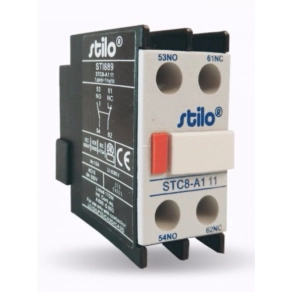   Stilo homlokoldali segédérintkező 1záró+1nyitó 11 - STI889