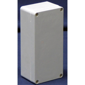   CSP 081606 poliészter doboz, üres 80x160x60mm IP 65 szürke, halogénmentes CSP 10081606