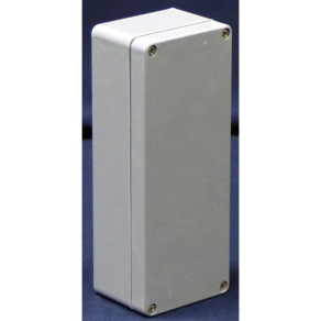   CSP 081906 poliészter doboz, üres 80x190x60mm IP 65 szürke, halogénmentes CSP 10081906