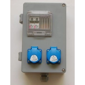   CSE 002 elosztó szekrény (2db 2P+F, 2db 1C 16A) CSP50003002