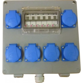 CSE 80 elosztó szekrény (6x230V+km) CSP 50007080