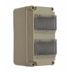   Kismegszakító szekrény PVT-1530 tokozat ÁK 2x6-NÁF 12 modulos álló CSP (31104000)