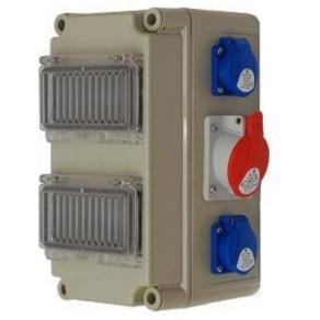 PVT-1530 ÁK 2x6-3D 12m.2x230V+5P16A álló CSP 31104013