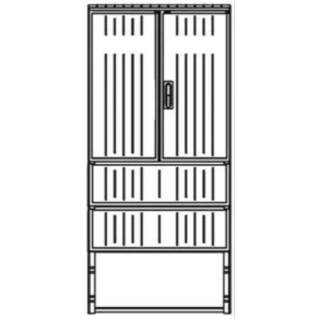 PVT-K-L 80 FE 3xNH00+5xNH2   CSP 74000060