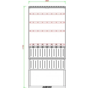 PVT-K-L 80 FE 2xNH00+6xNH2   CSP 74000064