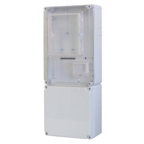   PVT EON 3045 FO 3030 - AM PVT3045FO3030 1-3F fogyasztásmérő EM ablakkal, kulcsos zárral + kábelfogadó szerelőlappal, alsó maszkkal