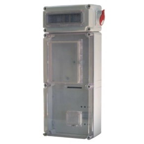   PVT EON 3060 ÁK 12 – F Fi - AM PVT3060ÁK12–FFi 3F fogyasztásmérő EM ablakkal, kulcsos zárral+kismegszakító komplett, alsó maszkkal