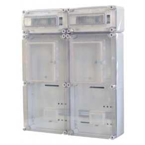   PVT EON 6060 Á-V Fm ÁK - AM PVT6060Á-VFmÁK 2x1-3F+vezérlő+2x12 modul, EM ablakkal, kulcsos zárral, alsó maszkkal