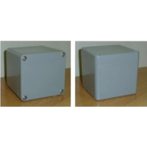   CSP 080808 poliészter doboz, üres 80x80x80mm IP 65 szürke, halogénmentes CSP 10080808