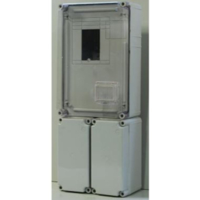   PVT 3045 FSK2 1-3F fogyasztásmérő szekrény, kábelfogadó+ elmenő+ sorkapocs