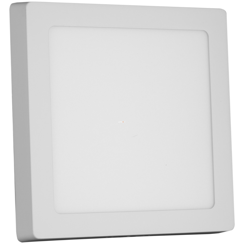 Mini LED panel 18W hidegfehér fényű, szögletes, alumínium