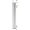 Mozgásérzékelős szekrényvilágító LED lámpa 2x60 cm - Avide ABLSCAB-60NW-BL2