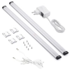Mozgásérzékelős szekrényvilágító LED lámpa 2x50 cm - Avide ABLSCAB-50NW-BL2