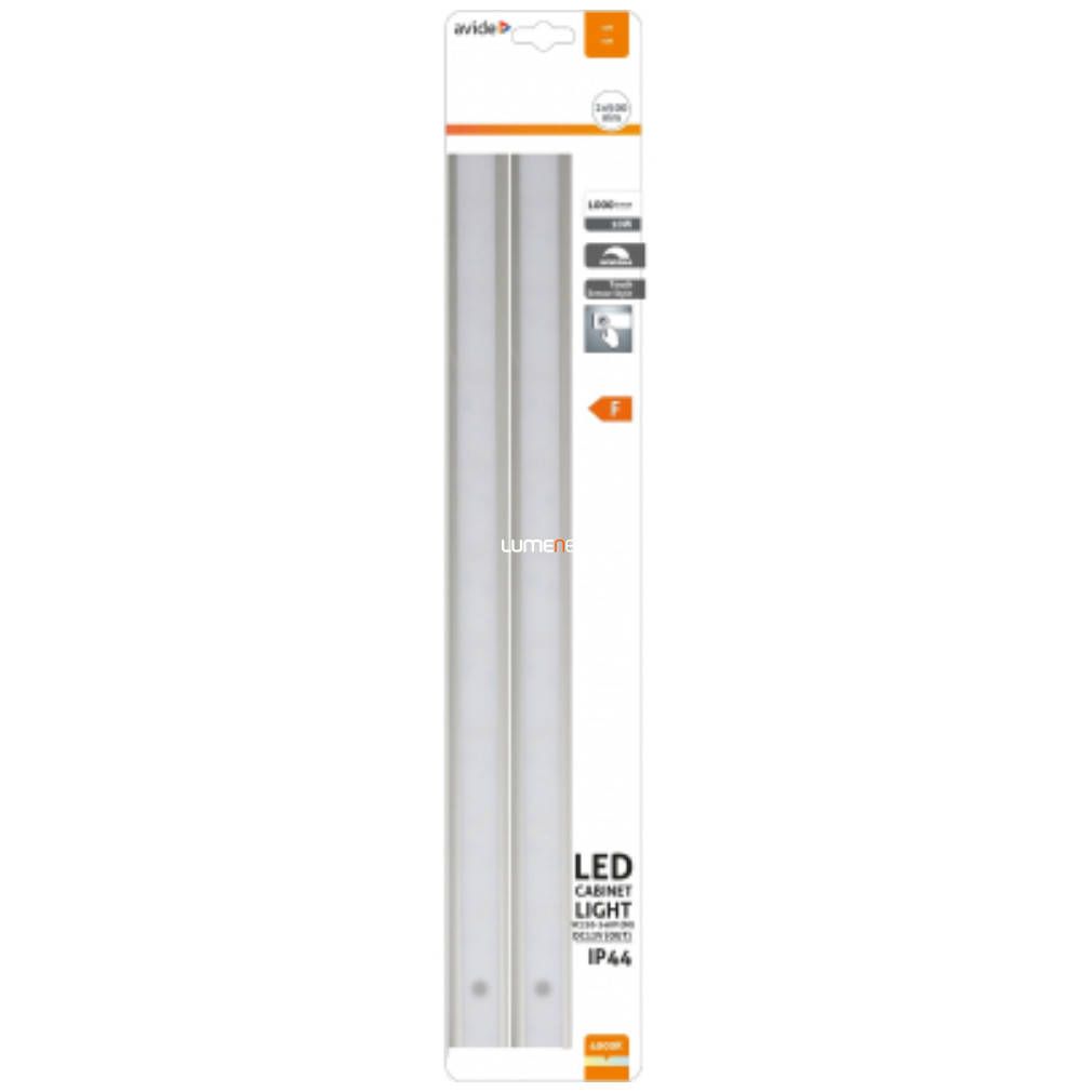 Mozgásérzékelős szekrényvilágító LED lámpa 2x50 cm