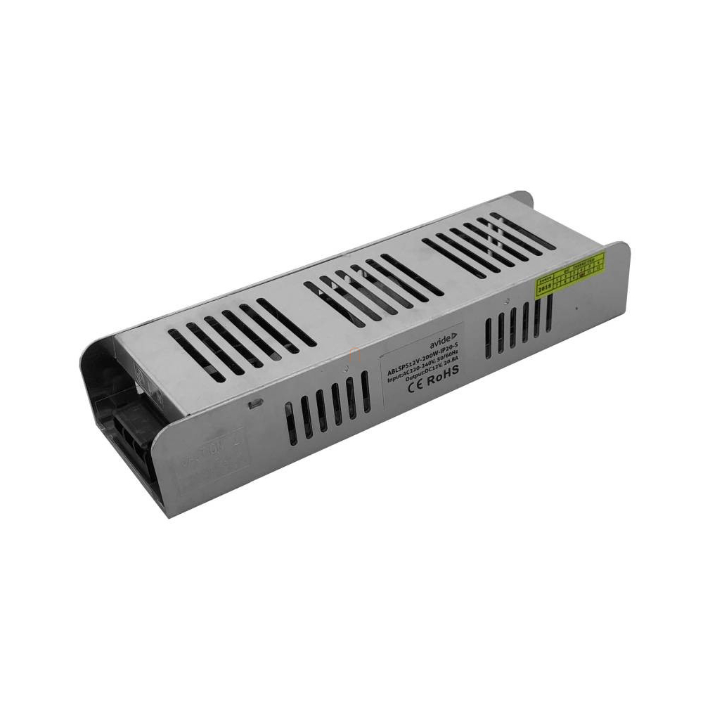 LED tápegység Slim 200W 12V DC IP20 CL22002SZ Clearled