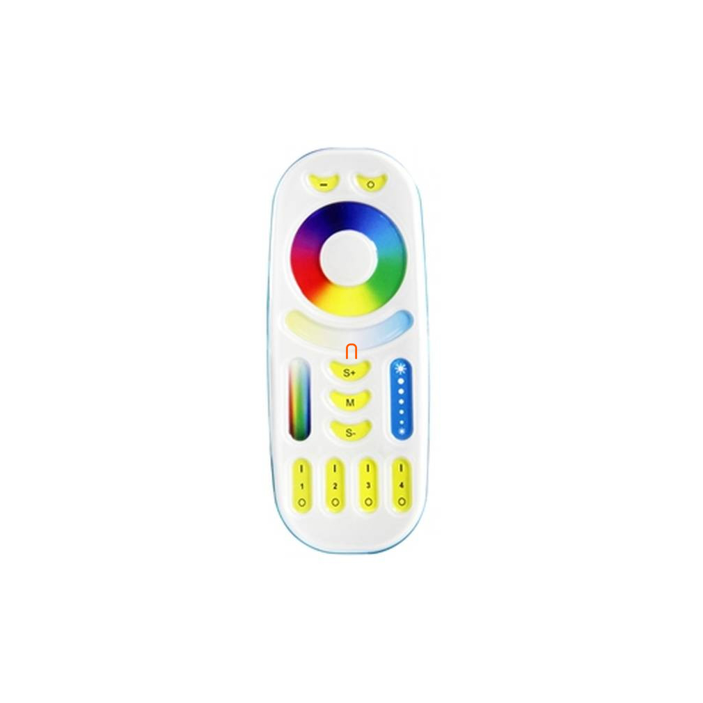 4 csatornás távirányító RGB és RGBW vezérlőkhöz CL90046 Clearled