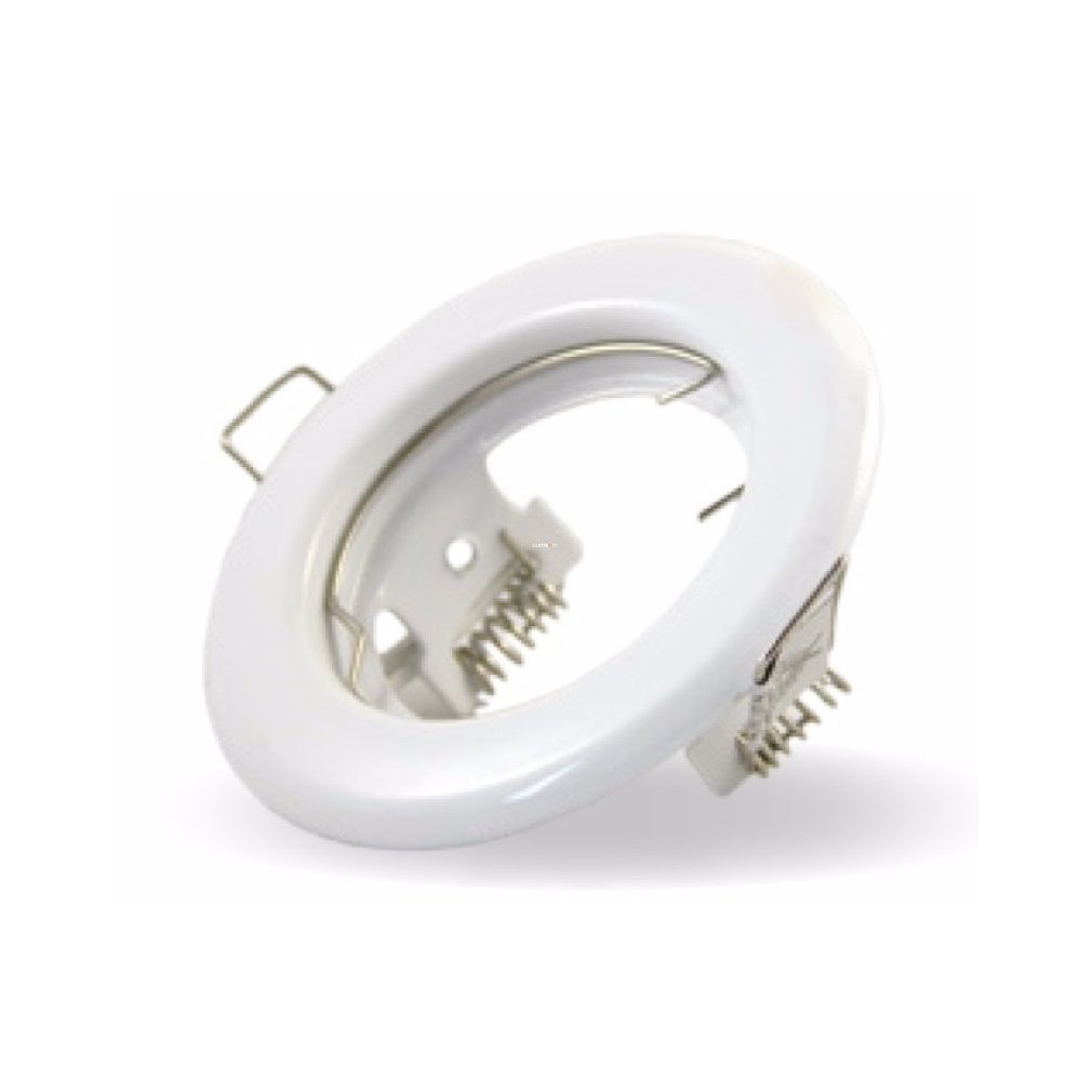 Halogén lámpatest 50W fix fehér spotlámpa MR16 DEL1091