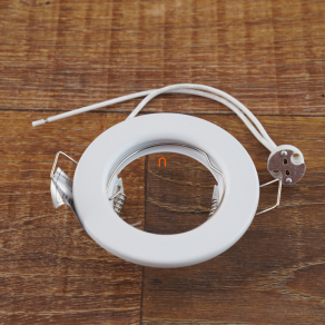   Halogén lámpatest 50W fix fehér spot lámpa MR16 - deLux DEL1091