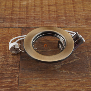   Halogén lámpatest 50W fix antikolt spot lámpa MR16 - deLux DEL1094