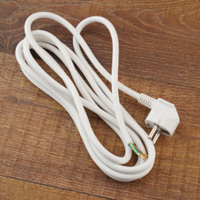   Stilo Flexo dugvillával szerelt MT vezeték 3fm, 3x1,5mm2, fehér - STI1101